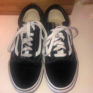Old Skool Platform Vans, GREAT condition! Size 7.5